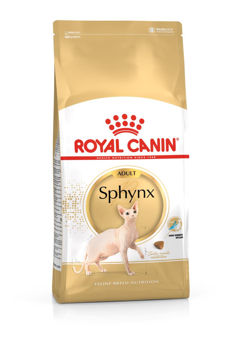 Royal Canin Sphynx Adult -pro sphynx koèky - zvìtšit obrázek